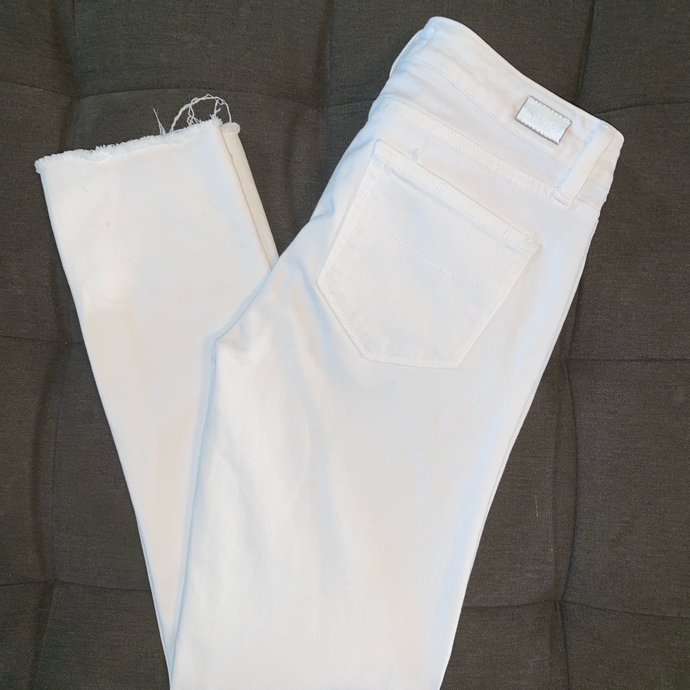 Paige Skinny Cropped Denim Jeans